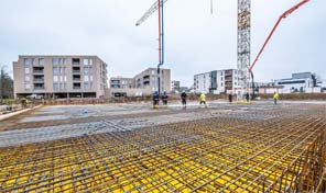 Wohnungsbauarbeiten in Trier 